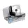 Devanti 200W Meat Slicer 0–15mm Adjustable Stainless Steel Blade Food Slicer for Kitchen Silver 37x26x27cm