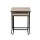 Artiss Nesting Coffee Table Set of 2, Particle Board & Steel, Dark Wood Tone, Space-Saving, Industrial Style