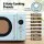 Devanti 20L Microwave Oven Blue 800W Digital Control, 8 Auto Menus, Timer, Defrost, Child Lock, LED Display