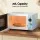 Devanti 20L Microwave Oven Blue 800W Digital Control, 8 Auto Menus, Timer, Defrost, Child Lock, LED Display
