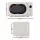 Devanti 20L Microwave Oven 700W Cream | Digital Controls, 8 Auto Menus, Child Lock, Quick Defrost, LED Display