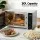 Devanti 30L Microwave Oven 4-in-1 Air Fryer Convection Grill with 10 Power Levels and 9 Auto Menus