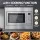 Devanti 30L Built In Microwave Oven Silver with Grill Air Fry Convection Digital Controls 900W Output