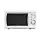 Devanti 20L Microwave Oven 700W White with Child-Lock, 6 Power Levels, Speed Defrost, Glass Turntable, LED Display