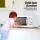 Devanti 20L Microwave Oven 700W White with Child-Lock, 6 Power Levels, Speed Defrost, Glass Turntable, LED Display
