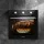 Devanti 60cm Built-In Electric Wall Oven, 70L, Stainless Steel, 5 Auto Cooking Modes, 120-Min Timer, Cool-Touch Handle