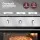 Devanti 60cm Built-In Electric Oven 70L Stainless Steel 5 Functions 2200W Timer 50-250°C 10A Plug 59.5cm