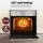 Devanti 60cm Built-In Electric Oven 70L Stainless Steel 5 Functions 2200W Timer 50-250°C 10A Plug 59.5cm