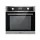 Devanti 80L Electric Built-In Wall Oven - Stainless Steel, Convection Grill, 8 Auto Functions, Easy Clean, 2200W