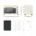 Devanti 60L Convection Oven 2000W Portable Electric Oven Rotisserie Cream Gold 100–250°C Temperature