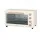 Devanti 60L Convection Oven 2000W Portable Electric Oven Rotisserie Cream Gold 100–250°C Temperature