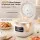 Devanti 3L Rice Cooker 8-in-1 Multi Cooker with 24-Hour Timer Off-White