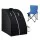 Devanti Portable Steam Sauna Tent 1000W 2L Steamer Pot Personal Home SPA Timer Remote Controlled Up To 54℃
