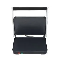 Devanti 3-in-1 Sandwich Maker: 1000W Steak Grill, Non-Stick Plates, Adjustable Height, Stainless Steel, Compact Design Devanti 3-in-1 Sandwich Maker: 1000W Steak Grill, Non-Stick Plates, Adjustable Height, Stainless Steel, Compact Design