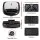 Devanti 3-in-1 Sandwich Waffle Panini Press Grill 850W - Stainless Steel, Non-Stick, Space-Saving Design & Easy Cleanup