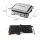 Devanti 2000W 3-in-1 Panini Press Grill Sandwich Maker 4 Slice 180° Open Non-Stick Removable Plates