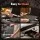 Devanti 2000W 3-in-1 Panini Press Grill Sandwich Maker 4 Slice 180° Open Non-Stick Removable Plates