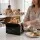 Devanti 2-Slice Toaster with LED Display, 3.5cm Wide Slots and 6 Browning Levels