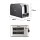 Devanti 2-Slice Toaster with LED Display, 3.5cm Wide Slots and 6 Browning Levels