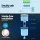 Devanti 22L Countertop Water Cooler Dispenser 7-Stage Filtration Hot Cold Room Temperature 3 Taps 220-240V