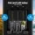 Devanti Countertop 22L Water Cooler Dispenser, 3-Tap, 7-Stage Filter, Hot/Cold/Room Temp, Black, Food-Grade Plastic