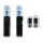 Devanti 22L Water Cooler Dispenser Stand Black with 7-Stage Filtration, Dual Hot Cold Taps, Child Lock, Metal Body