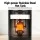 Devanti 3 Tap Bottom Loading Water Cooler Dispenser Chiller Hot Cold Normal Stainless Steel Black 3 Temperatures