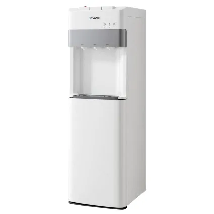 Devanti 3-Tap Bottom Loading Water Cooler Dispenser Hot Normal Cold Stainless Steel Tank 3 Temperatures