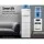 Devanti Water Cooler Dispenser, Food-Grade Plastic, 22L, Blue, 6-Stage Filtration, Purifies Tap Water, Eco-Friendly