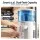 Devanti 5L Bench-top Water Cooler Dispenser with Filter Dual Temperature 4.4L Split Tank Compact White
