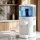 Devanti 5L Bench-top Water Cooler Dispenser with Filter Dual Temperature 4.4L Split Tank Compact White