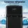 Devanti 22L Black Water Cooler Dispenser - Desktop Model with 7-Stage Filtration, Dual Hot/Cold Taps, Child-Lock Safety
