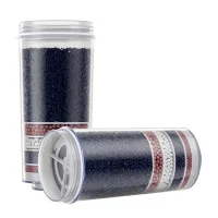 Devanti 7-Stage Water Cooler Dispenser Filters 2 Pack, Food-Grade Plastic, Purifies 3000L, Mineralises Water