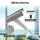 Giantz 136cm Extendable Window Cleaner with Spray Tank 3 Microfibre Pads 30cm Squeegee for Home Car Mirrors