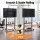 Artiss Mobile TV Stand for 40–100-Inch TVs Rolling Cart with Adjustable Shelves Wheels Cable Management