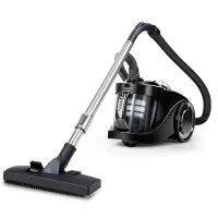 Devanti Bagless Vacuum Cleaner, 2200W, Multi-Cyclonic System, HEPA Filter, Black, Powerful Suction, Easy Maintenance Devanti Bagless Vacuum Cleaner, 2200W, Multi-Cyclonic System, HEPA Filter, Black, Powerful Suction, Easy Maintenance