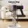 Devanti 3-in-1 Corded Stick Vacuum Cleaner 16000Pa Suction 0.8L Dust Bin 5m Cord Purple
