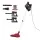Devanti 3-in-1 Corded Stick Vacuum Cleaner 16000Pa Purple 0.8L Washable HEPA Filter