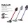 Devanti Stick Vacuum Cleaner Replacement HEPA Filter 3-Pack - Washable, 99.97% Allergen Elimination, 6/7cm Diameter