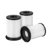 Devanti Stick Vacuum Cleaner Replacement HEPA Filter 3-Pack - Washable, 99.97% Allergen Elimination, 6/7cm Diameter