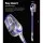 Devanti 150W Cordless Stick Vacuum Cleaner - Bagless, 160° Swivel, HEPA Filter, 25min Run Time, Purple, Grey