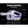 Devanti 150W Cordless Stick Vacuum Cleaner - Bagless, 160° Swivel, HEPA Filter, 25min Run Time, Purple, Grey