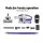 Devanti 150W Cordless Stick Vacuum Cleaner - Bagless, 160° Swivel, HEPA Filter, 25min Run Time, Purple, Grey