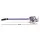 Devanti 150W Cordless Stick Vacuum Cleaner with Motorised Roller Brush, HEPA Filter, LED, 35min – Purple