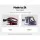 Devanti Motorised Roller Brush Head for Cordless Vacuum - LED, Anti-Static, Tangle-Free, Pivoting, 24.5x29x6cm