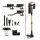 DEVANTI Cordless Stick Vacuum Cleaner 4-in-1 30000Pa 1.5L 500W Brushless Motor with LED Floor Head Gold