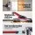 Devanti Stick Vacuum Cleaner Cordless Bagless 150W Red, HEPA Filter, 2-Speed, Lightweight, 35min Runtime, LED Headlight