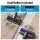 DEVANTI Replacement Vacuum Floor Head for Dyson V7 V8 V10 V11 V15 with LED Headlight and Dual Rollers