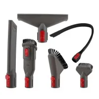 Devanti 6 Piece Vacuum Attachment Kit for Dyson V5 V7 V8 V10 and V11 Quick Release Cleaning Tools