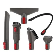Devanti 6 Piece Vacuum Attachment Kit for Dyson V5 V7 V8 V10 and V11 Quick Release Cleaning Tools
